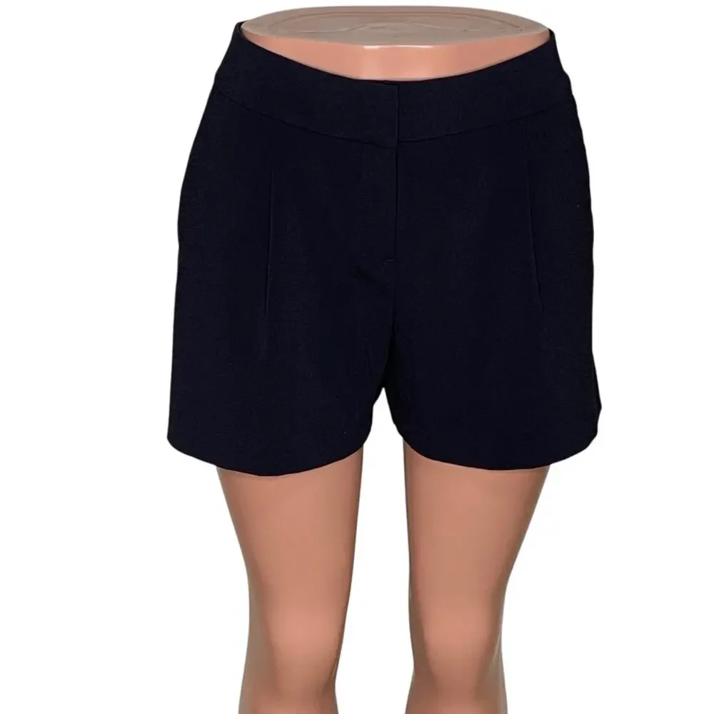 Ann Taylor Short Navy Blue 4 Working Pockets Size 2 - Picture 2 of 12